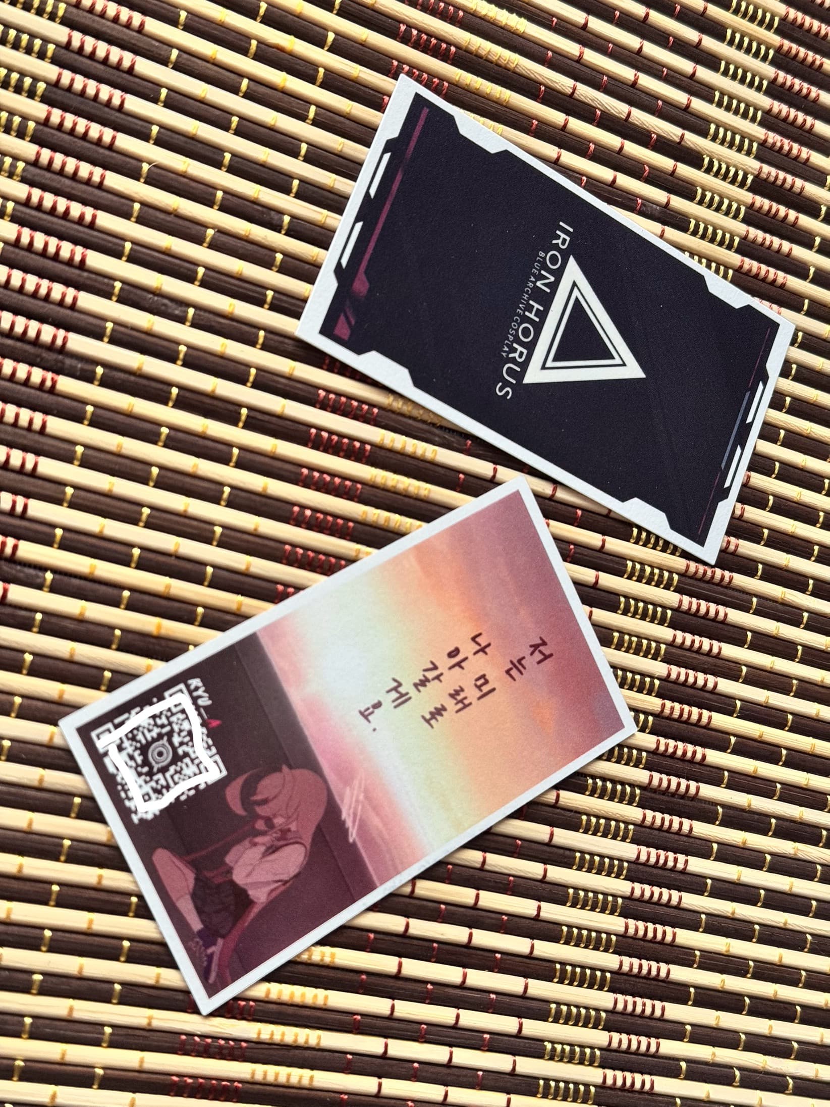 정말 마음에드는 명함이에요 ㅠㅠ