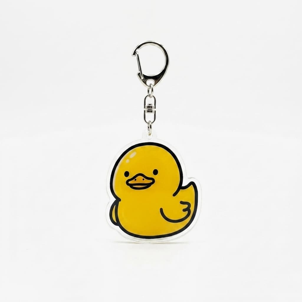 오리는 뚠뚠 키링