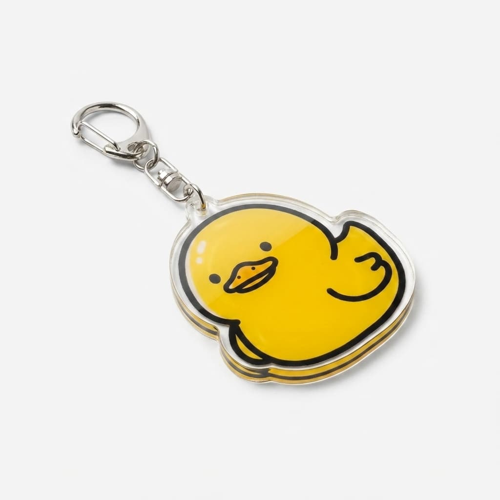 오리는 뚠뚠 키링